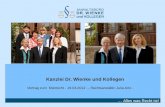… Alles was Recht ist! Kanzlei Dr. Wienke und Kollegen Vortrag zum Mietrecht - 19.04.2012 – Rechtsanwältin Julia Artz -