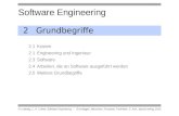 Software Engineering © Ludewig, J., H. Lichter: Software Engineering – Grundlagen, Menschen, Prozesse, Techniken. 2. Aufl., dpunkt.verlag, 2010. 2Grundbegriffe.