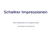 Schalker Impressionen Eine Präsentation von Stephan Mros und .