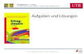 Ertragsteuern, 5. Auflage Christiana Djanani, Gernot Brähler, Christian Lösel, Andreas Krenzin © UVK Verlagsgesellschaft mbH, Konstanz und München 2012.
