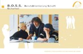 B.O.S.S. BerufsOrientierung Schafft Sicherheit Gesellschaft zur Förderung beruflicher und sozialer Integration (gfi) Ingolstadt.