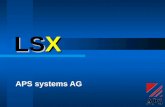 LSX APS systems AG. LSX alarmiert via GSM- oder Festnetz-Modem übermittelt SMS an Handys oder Pager versendet E-Mail oder Fax- Meldungen steuert Anlagen.