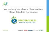 HAUPTPARTNER EINE KAMPAGNE DES 1 / 15 Vorstellung der deutschlandweiten Klima-Bündnis-Kampagne.