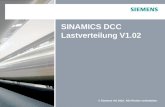 © Siemens AG 2010. Alle Rechte vorbehalten. SINAMICS DCC Lastverteilung V1.02