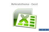 Referatsthema - Excel. Inhaltsverzeichnis Was ist Excel? Was kann man alles mit Excel machen? Einige Bezeichnungen Formatierungsmöglichkeiten Rechnen.