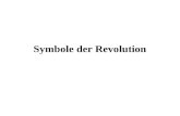 Symbole der Revolution 1. die Jakobinermütz e 2. die Trikolore 3. die Kokarde 4. Marianne.