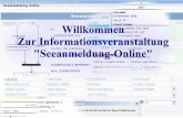 Seeanmeldung-Online 1 Start. Seeanmeldung-Online 2 - Geschichte - Das System - Anmeldung - Administration - Projektbeschreibung - Verbesserungsvorschläge/wünsche.