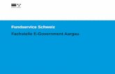 Fundservice Schweiz Fachstelle E-Government Aargau