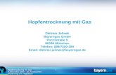 1 Hopfentrocknung mit Gas 8. Dezember 2009 – 15. Arbeitszirkel Hopfenring e.V., Aiglsbach Hopfentrocknung mit Gas Dietmar Jelinek Bayerngas GmbH Poccistraße.
