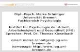 GNMH_0103 Dipl.-Psych. Meike Schnitger Universität Bremen Fachbereich Psychologie Institut für Psychologie der Arbeit, Arbeitslosigkeit und Gesundheit.