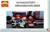 Niederösterreichischer Landesfeuerwehrverband Bezirksfeuerwehrkommando Baden BSB Schwarz Sachgebiet Schadstoff Seite 1 SCHADSTOFF – Jahresbericht 2010.