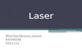 Laser Weichselbraun Julian 4YHWIM 2011/12. Inhaltsverzeichnis Rapid Prototyping Was ist das? Verfahren Arbeitsschutz Gefahrenquellen Gefahrenkennzeichnung.