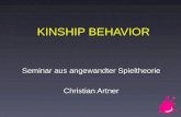 KINSHIP BEHAVIOR Seminar aus angewandter Spieltheorie Christian Artner.