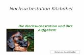 Nachsuchestation Kitzbühel Die Nachsuchestation und ihre Aufgaben! Skript von Horst Kraißer.