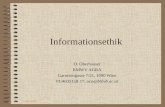 31.03.20001 Informationsethik O. Oberhauser BMWV AGBA Garnisongasse 7/21, 1090 Wien 01/4035158-17, oco@bibvb.ac.at.