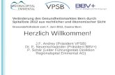 Veränderung des Gesundheitsmarktes Bern durch Spitalliste 2012 aus rechtlicher und ökonomischer Sicht Grossratsfrühstück vom 7. Juni 2012, Casino Bern.