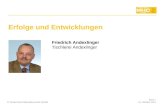 Erfolge und Entwicklungen 18. Mai 2014 © Clusterland Oberösterreich GmbH Seite 1 Friedrich Andexlinger Tischlerei Andexlinger.