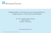 Referent: Dr.-Ing. Thomas Berrenberg, WSP GmbH Aachen Dr.-Ing. Thomas Berrenberg WSP GmbH Aachen, Germany  Möglichkeiten und Grenzen der.