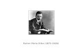 Rainer Maria Rilke (1875-1926). Die Gazelle / Gazella dorcas (1907) 1Verzauberte: wie kann der Einklang zweier 2erwählter Worte je den Reim erreichen,