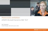Potenziale entfalten UPDATE Microsoft Dynamics NAV 6.0 Ole Fjordside Produkt Manager, Microsoft Dynamics NAV