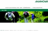 MANOVA GmbH Trautsongasse 8 | 1080 Wien | Austria | T +43 1 710 75 35 - 0 | F – 20 | office@manova.at |  AUSFLUGSVERHALTEN DER SÜDMÄHREN -