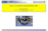 13. Juli 2010 / Pressegespräch Dr. Gerhard Rehor 1 Rück- & Ausblick Kapitalmärkte 2010 Pressegespräch Vorstand Geschäftsgruppe Finanzmärkte Dr. Gerhard.