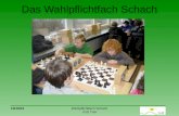Das Wahlpflichtfach Schach 19.05.2014Wahlpflichtfach Schach IGS Trier.
