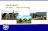 Geoökologie an der TU Braunschweig. H ERZLICH W ILLKOMMEN E RSTI -G ECKOS WS 2009/10!