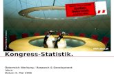 Kongress-Statistik. Österreich Werbung / Research & Development /abcn Datum 9. Mai 2006.