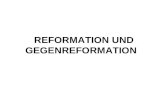 REFORMATION UND GEGENREFORMATION. Martin Luthers (1483 – 1546) Glaubenslehre;