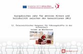 Europäisches Jahr für aktives Altern und Solidarität zwischen den Generationen 2012 12. Österreichischer Kongress für Führungskräfte in der Altenarbeit.