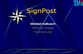 WIEN SignPost Michael Kalkusch Michael Knapp Thomas Lidy.