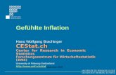 IHK Hochrhein-Bodensee 29. September 2008 Gefühlte Inflation Hans Wolfgang BrachingerCEStat.ch Center for Research in Economic Statistics Forschungszentrum.