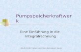 Pumpspeicherkraftwerk Eine Einführung in die Integralrechnung Ulla Schmidt, Freiherr-vom-Stein-Gymnasium Lünen.