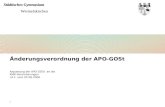 St¤dtisches Gymnasium Wermelskirchen Wermelskirchen 1 „nderungsverordnung der APO-GOSt Anpassung der APO-GOSt an die KMK-Vereinbarungen i.d.F. vom 02.06.2006
