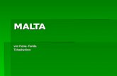 MALTA von Hana- Farida Tchadnyiriow. Ländersteckbrief Größe: 316 km² Größe: 316 km² Einwohnerzahl: 417.608 Einwohnerzahl: 417.608 Hauptstadt : Valletta.
