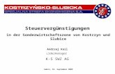 Steuervergünstigungen in der Sonderwirtschaftszone von Kostrzyn und Slubice Andrzej Kail Lidermanager K-S SWZ AG Gubin, 18. September 2009.