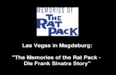 Las Vegas in Magdeburg: "The Memories of the Rat Pack - Die Frank Sinatra Story"