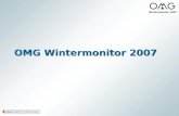 CZAIA MARKTFORSCHUNG Wintermonitor 2007 OMG Wintermonitor 2007.