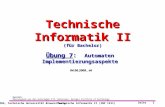 Seite 1 IDA, Technische Universität BraunschweigTechnische Informatik II (INF 1211) Quellen: Überwiegend aus den Unterlagen R M. Dansereau, Georgia Institute.