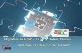 Migration in NRW – Zahlen, Daten, Fakten – und was hat das mit mir zu tun? Migration in NRW – Zahlen, Daten, Fakten – und was hat das mit mir zu tun?
