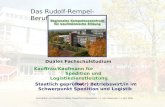 Das Rudolf-Rempel-Berufskolleg Staatlich geprüfte(r) Betriebswirt/in im Schwerpunkt Spedition und Logistik Duales Fachschulstudium Kauffrau/Kaufmann für.