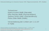 Diskussionsbeitrag von Johannes Krause, DGB- Regionsvorsitzender, SPD, Stadtrat 1 Öffentlich geförderter Beschäftigungssektor - Programm der Linken - 1.11.2007