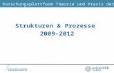 Forschungsplattform Theorie und Praxis der Fachdidaktik(en) Strukturen & Prozesse 2009-2012.