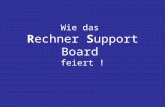 Wie das Rechner Support Board feiert !. Der Anlass Aus aktuellem Anlass waren alle User des RS-Boardes zur einer spontanen Boardparty geladen worden.