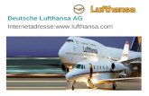 Deutsche Lufthansa AG Internetadresse:.