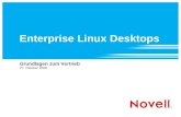 Enterprise Linux Desktops Grundlagen zum Vertrieb 27. Oktober 2008.