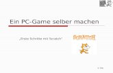 Ein PC-Game selber machen Erste Schritte mit Scratch © Bäs.