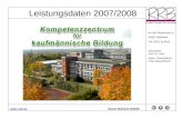 Www.rrbk.de Stand Statistik 9/2008 Leistungsdaten 2007/2008 An der Rosenhöhe 5 33647 Bielefeld Tel: 0521 515410 Schulleiter: Herr Dr. Kehl Stellv.