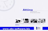Www.abc-software.biz Treten Sie neuen Herausforderungen entgegen – mit Attina Attina Software für Personalvermittler.